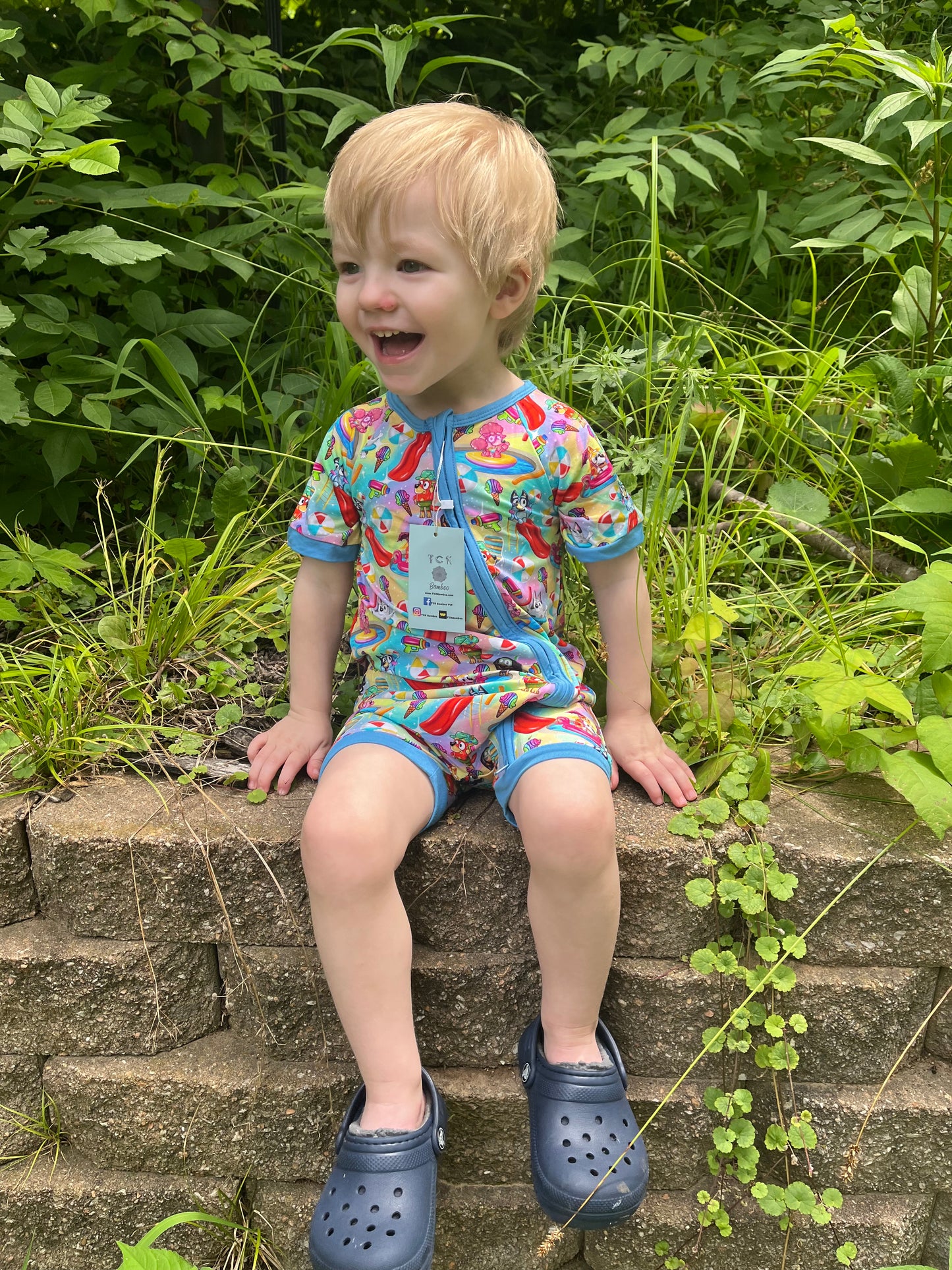 Blue Dog Summer Shortie