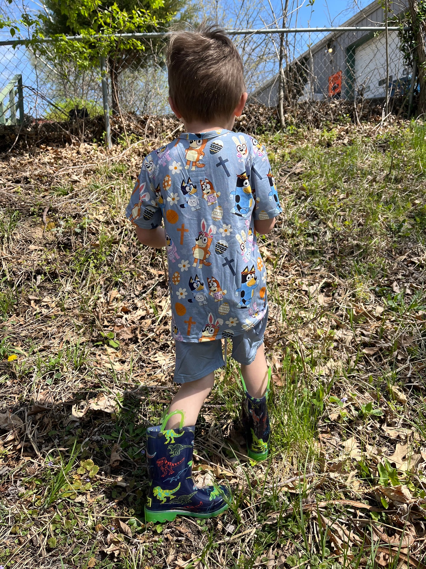 Easter Bamboo Shirt Set