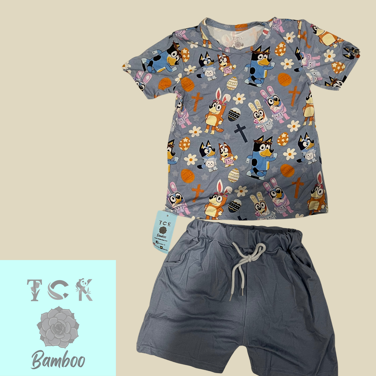 Easter Bamboo Shirt Set