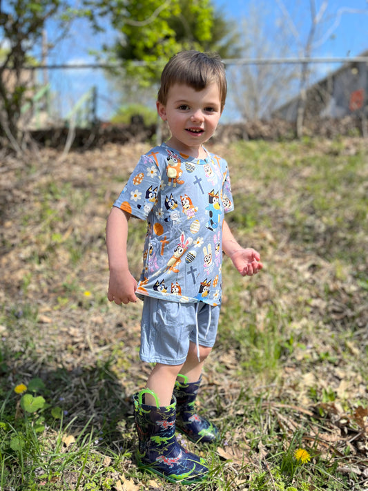 Easter Bamboo Shirt Set
