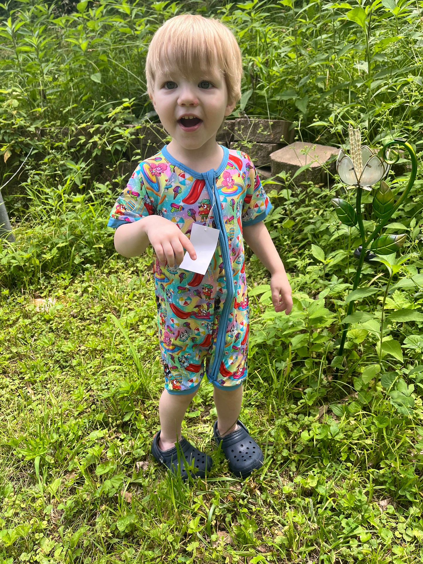 Blue Dog Summer Shortie