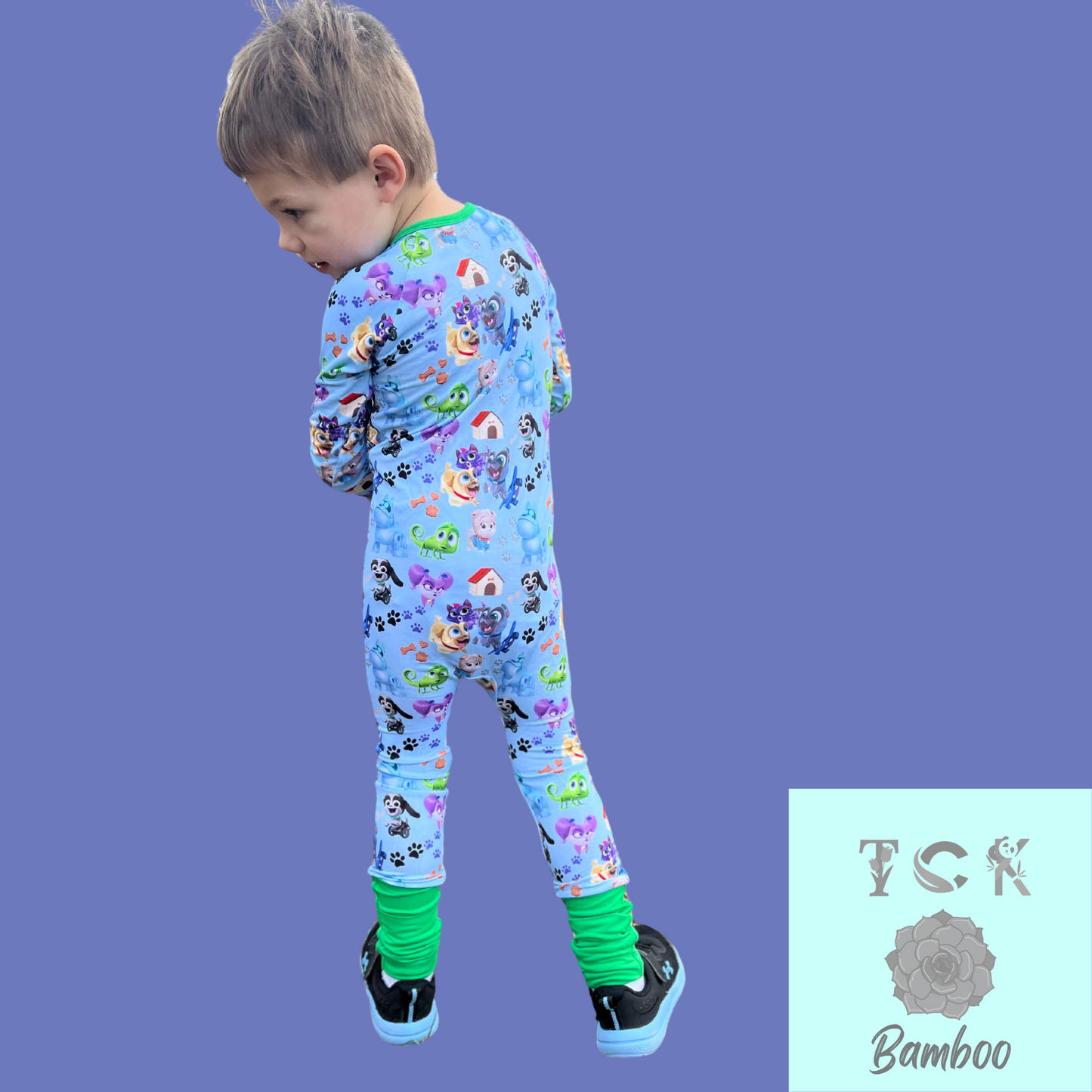 Puppy Dog Friends Long Sleeve Zippy