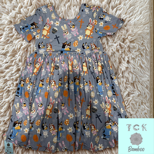 Easter Bamboo Twirl Dress