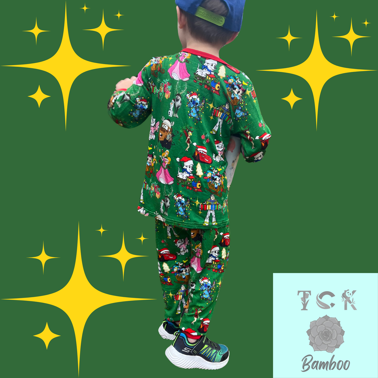 Christmas Friends 2 Piece Pajamas Set