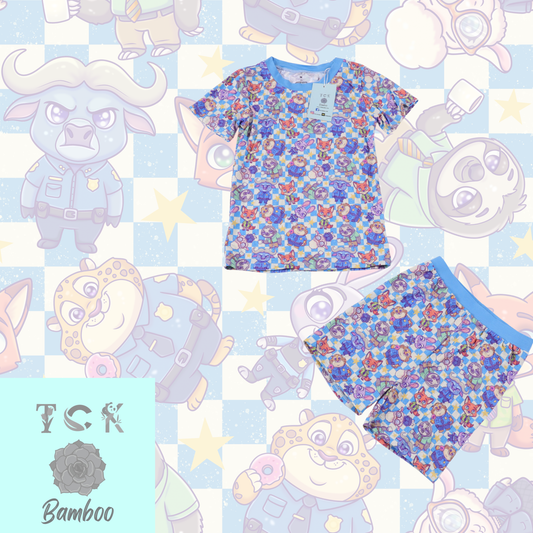 Zoo World 2 Piece PJ Set